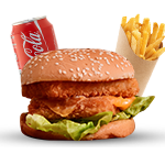 Sky Scraper Burger Meal 